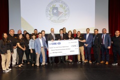 CREEED recognizes top-performing middle schools in region in part with the AIM High Initiative at Socorro High School, Monday, October 16, 2023, in Socorro, Texas. Photo by Ivan Pierre Aguirre/The Raben Group