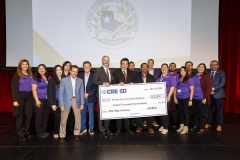CREEED recognizes top-performing middle schools in region in part with the AIM High Initiative at Socorro High School, Monday, October 16, 2023, in Socorro, Texas. Photo by Ivan Pierre Aguirre/The Raben Group