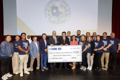 CREEED recognizes top-performing middle schools in region in part with the AIM High Initiative at Socorro High School, Monday, October 16, 2023, in Socorro, Texas. Photo by Ivan Pierre Aguirre/The Raben Group