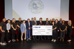 CREEED recognizes top-performing middle schools in region in part with the AIM High Initiative at Socorro High School, Monday, October 16, 2023, in Socorro, Texas. Photo by Ivan Pierre Aguirre/The Raben Group